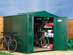 Asgard Gladiator large metal shed 7x7