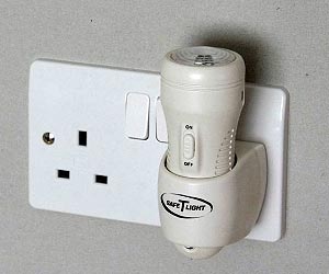 power cut torch plugged in